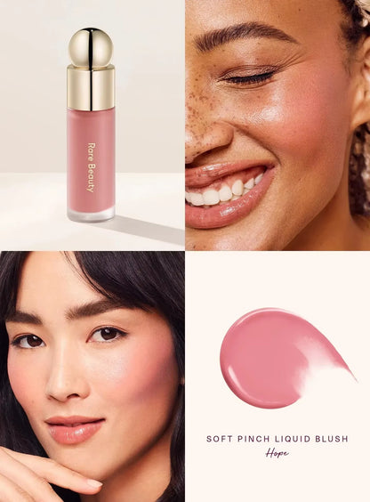 Soft Pinch Liquid Blush Silky and Glide on Smooth Long Lasting Plump Pinch-Perfect Flush Seamless Matte Dewy Makeup