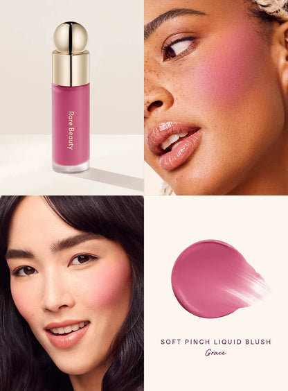 Soft Pinch Liquid Blush Silky and Glide on Smooth Long Lasting Plump Pinch-Perfect Flush Seamless Matte Dewy Makeup