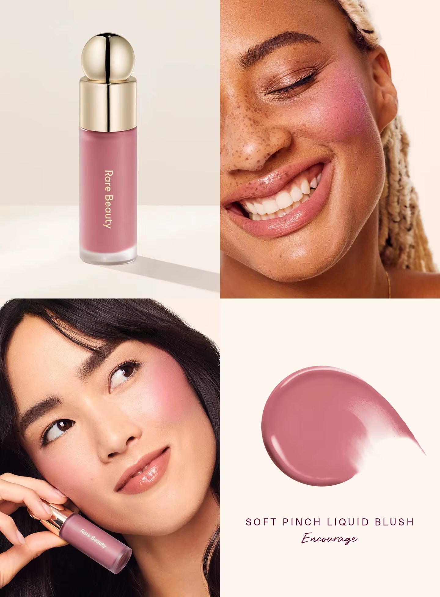 Soft Pinch Liquid Blush Silky and Glide on Smooth Long Lasting Plump Pinch-Perfect Flush Seamless Matte Dewy Makeup