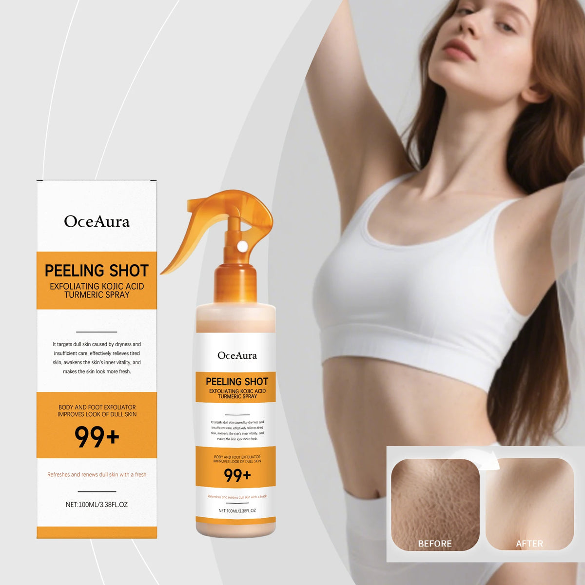 Radiant Glow Exfoliating Body and Foot Spray