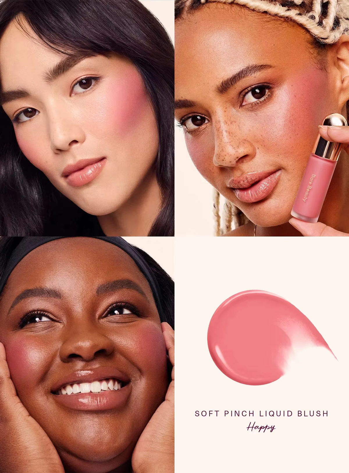Soft Pinch Liquid Blush Silky and Glide on Smooth Long Lasting Plump Pinch-Perfect Flush Seamless Matte Dewy Makeup